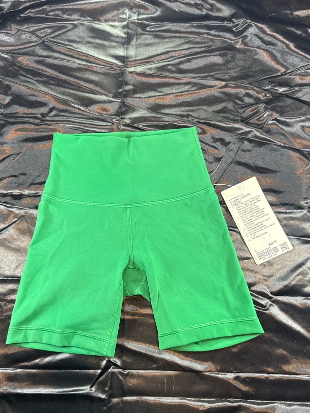 Lululemon Wunder Train High-Waist Raceway Green Women's Active Shorts NWT